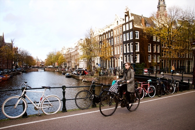 Hollanda'da bisiklet kullanımı