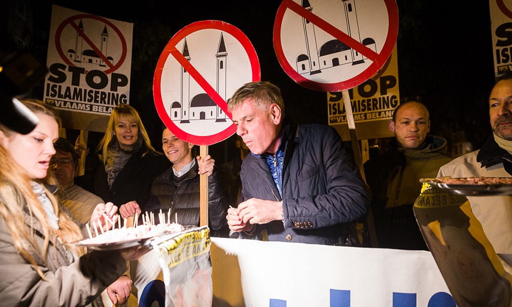 Gent'te cami protestosu