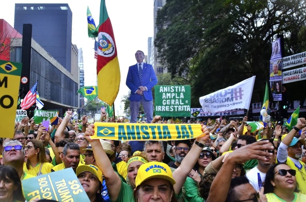Brezilya JD Vance Donald Trump Jair Bolsonaro Flávio Bolsonaro Rockbridge Latin Amerika Peter Thiel